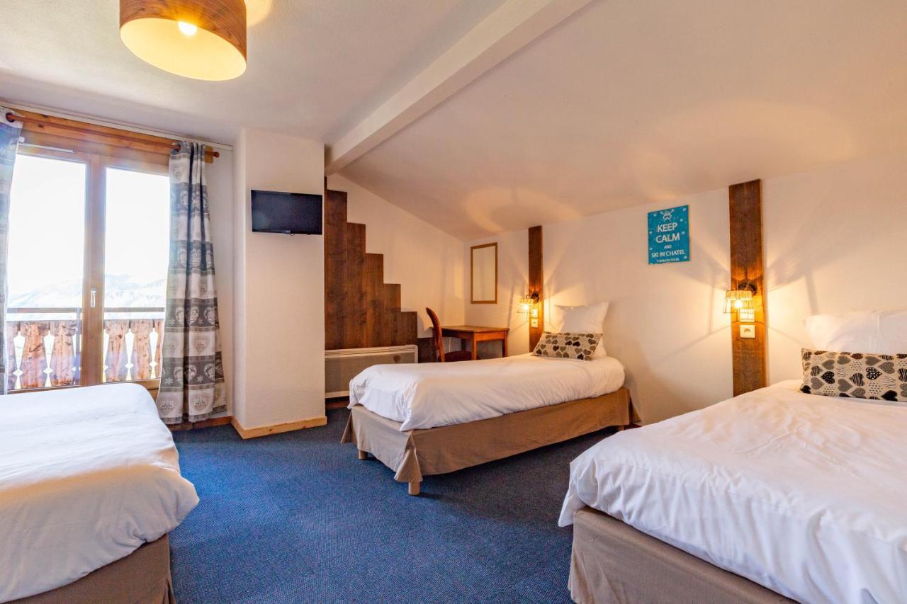 L'Escale Hotel Châtel Екстериор снимка