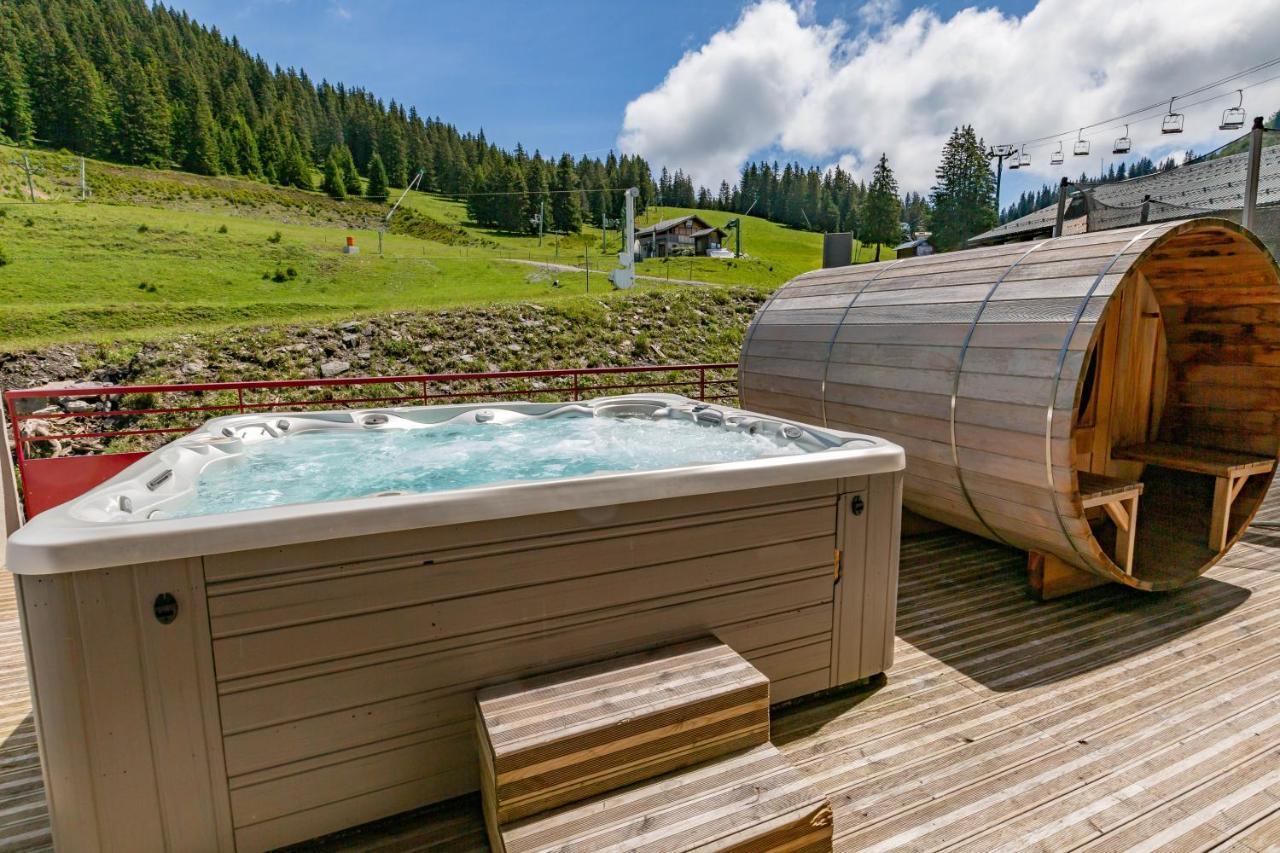 L'Escale Hotel Châtel Екстериор снимка